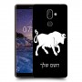 שור כיסוי מגן קשיח בעיצוב אישי עם השם שלך ל Nokia 7 plus יחידה אחת סקרין מובייל