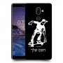 ילד סקייטבורד כיסוי מגן קשיח בעיצוב אישי עם השם שלך ל Nokia 7 plus יחידה אחת סקרין מובייל