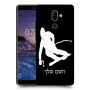סקִי כיסוי מגן קשיח בעיצוב אישי עם השם שלך ל Nokia 7 plus יחידה אחת סקרין מובייל