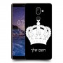 כתר מלכותי כיסוי מגן קשיח בעיצוב אישי עם השם שלך ל Nokia 7 plus יחידה אחת סקרין מובייל