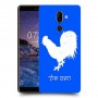 תרנגול כיסוי מגן קשיח בעיצוב אישי עם השם שלך ל Nokia 7 plus יחידה אחת סקרין מובייל