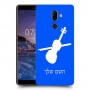 כינור כיסוי מגן קשיח בעיצוב אישי עם השם שלך ל Nokia 7 plus יחידה אחת סקרין מובייל