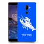 סרטן כיסוי מגן קשיח בעיצוב אישי עם השם שלך ל Nokia 7 plus יחידה אחת סקרין מובייל