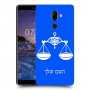 מאזניים כיסוי מגן קשיח בעיצוב אישי עם השם שלך ל Nokia 7 plus יחידה אחת סקרין מובייל