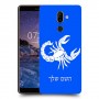 עקרב כיסוי מגן קשיח בעיצוב אישי עם השם שלך ל Nokia 7 plus יחידה אחת סקרין מובייל