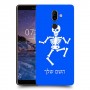 שלד כיסוי מגן קשיח בעיצוב אישי עם השם שלך ל Nokia 7 plus יחידה אחת סקרין מובייל