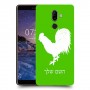 תרנגול כיסוי מגן קשיח בעיצוב אישי עם השם שלך ל Nokia 7 plus יחידה אחת סקרין מובייל