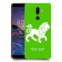 אריה כיסוי מגן קשיח בעיצוב אישי עם השם שלך ל Nokia 7 plus יחידה אחת סקרין מובייל