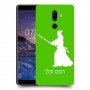סמוראי כיסוי מגן קשיח בעיצוב אישי עם השם שלך ל Nokia 7 plus יחידה אחת סקרין מובייל