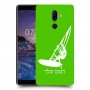 גלישת מפרש כיסוי מגן קשיח בעיצוב אישי עם השם שלך ל Nokia 7 plus יחידה אחת סקרין מובייל
