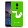 אימון ספורט - אישה כיסוי מגן קשיח בעיצוב אישי עם השם שלך ל Nokia 7 plus יחידה אחת סקרין מובייל