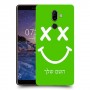 סמיילי כיסוי מגן קשיח בעיצוב אישי עם השם שלך ל Nokia 7 plus יחידה אחת סקרין מובייל