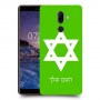 מגן דוד - ישראל כיסוי מגן קשיח בעיצוב אישי עם השם שלך ל Nokia 7 plus יחידה אחת סקרין מובייל