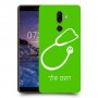 רופא סטטוסקופ כיסוי מגן קשיח בעיצוב אישי עם השם שלך ל Nokia 7 plus יחידה אחת סקרין מובייל