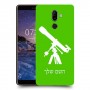 טלסקופ כיסוי מגן קשיח בעיצוב אישי עם השם שלך ל Nokia 7 plus יחידה אחת סקרין מובייל