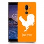 תרנגול כיסוי מגן קשיח בעיצוב אישי עם השם שלך ל Nokia 7 plus יחידה אחת סקרין מובייל