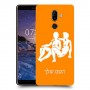 תאומים כיסוי מגן קשיח בעיצוב אישי עם השם שלך ל Nokia 7 plus יחידה אחת סקרין מובייל