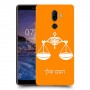 מאזניים כיסוי מגן קשיח בעיצוב אישי עם השם שלך ל Nokia 7 plus יחידה אחת סקרין מובייל