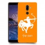 קשת כיסוי מגן קשיח בעיצוב אישי עם השם שלך ל Nokia 7 plus יחידה אחת סקרין מובייל