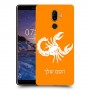 עקרב כיסוי מגן קשיח בעיצוב אישי עם השם שלך ל Nokia 7 plus יחידה אחת סקרין מובייל