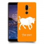 שור כיסוי מגן קשיח בעיצוב אישי עם השם שלך ל Nokia 7 plus יחידה אחת סקרין מובייל