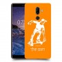 ילד סקייטבורד כיסוי מגן קשיח בעיצוב אישי עם השם שלך ל Nokia 7 plus יחידה אחת סקרין מובייל