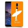 גלישה כיסוי מגן קשיח בעיצוב אישי עם השם שלך ל Nokia 7 plus יחידה אחת סקרין מובייל