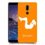 אימון ספורט - אישה כיסוי מגן קשיח בעיצוב אישי עם השם שלך ל Nokia 7 plus יחידה אחת סקרין מובייל