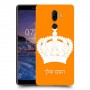 כתר מלכותי כיסוי מגן קשיח בעיצוב אישי עם השם שלך ל Nokia 7 plus יחידה אחת סקרין מובייל