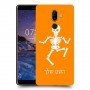 שלד כיסוי מגן קשיח בעיצוב אישי עם השם שלך ל Nokia 7 plus יחידה אחת סקרין מובייל