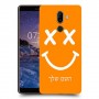 סמיילי כיסוי מגן קשיח בעיצוב אישי עם השם שלך ל Nokia 7 plus יחידה אחת סקרין מובייל