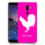 תרנגול כיסוי מגן קשיח בעיצוב אישי עם השם שלך ל Nokia 7 plus יחידה אחת סקרין מובייל