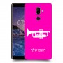 חצוצרה כיסוי מגן קשיח בעיצוב אישי עם השם שלך ל Nokia 7 plus יחידה אחת סקרין מובייל