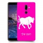 שור כיסוי מגן קשיח בעיצוב אישי עם השם שלך ל Nokia 7 plus יחידה אחת סקרין מובייל