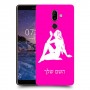 בתולה כיסוי מגן קשיח בעיצוב אישי עם השם שלך ל Nokia 7 plus יחידה אחת סקרין מובייל