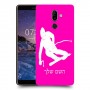 סקִי כיסוי מגן קשיח בעיצוב אישי עם השם שלך ל Nokia 7 plus יחידה אחת סקרין מובייל