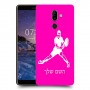 שחקן טניס כיסוי מגן קשיח בעיצוב אישי עם השם שלך ל Nokia 7 plus יחידה אחת סקרין מובייל