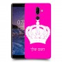 כתר מלכותי כיסוי מגן קשיח בעיצוב אישי עם השם שלך ל Nokia 7 plus יחידה אחת סקרין מובייל