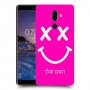 סמיילי כיסוי מגן קשיח בעיצוב אישי עם השם שלך ל Nokia 7 plus יחידה אחת סקרין מובייל
