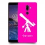 טלסקופ כיסוי מגן קשיח בעיצוב אישי עם השם שלך ל Nokia 7 plus יחידה אחת סקרין מובייל