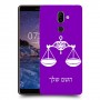 מאזניים כיסוי מגן קשיח בעיצוב אישי עם השם שלך ל Nokia 7 plus יחידה אחת סקרין מובייל