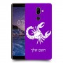 עקרב כיסוי מגן קשיח בעיצוב אישי עם השם שלך ל Nokia 7 plus יחידה אחת סקרין מובייל