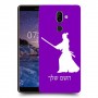 סמוראי כיסוי מגן קשיח בעיצוב אישי עם השם שלך ל Nokia 7 plus יחידה אחת סקרין מובייל