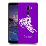 אופנוע שלג כיסוי מגן קשיח בעיצוב אישי עם השם שלך ל Nokia 7 plus יחידה אחת סקרין מובייל