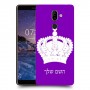 כתר מלכותי כיסוי מגן קשיח בעיצוב אישי עם השם שלך ל Nokia 7 plus יחידה אחת סקרין מובייל