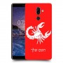 עקרב כיסוי מגן קשיח בעיצוב אישי עם השם שלך ל Nokia 7 plus יחידה אחת סקרין מובייל