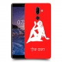 בתולה כיסוי מגן קשיח בעיצוב אישי עם השם שלך ל Nokia 7 plus יחידה אחת סקרין מובייל