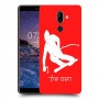 סקִי כיסוי מגן קשיח בעיצוב אישי עם השם שלך ל Nokia 7 plus יחידה אחת סקרין מובייל