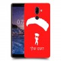 צניחה חופשית כיסוי מגן קשיח בעיצוב אישי עם השם שלך ל Nokia 7 plus יחידה אחת סקרין מובייל