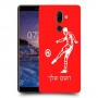 שחקן כדורגל כיסוי מגן קשיח בעיצוב אישי עם השם שלך ל Nokia 7 plus יחידה אחת סקרין מובייל